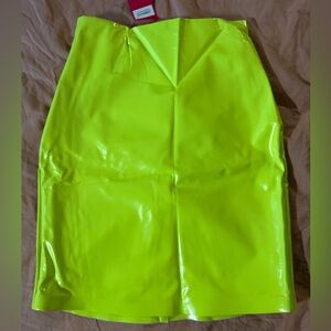 Commando “latex” inspired skirt